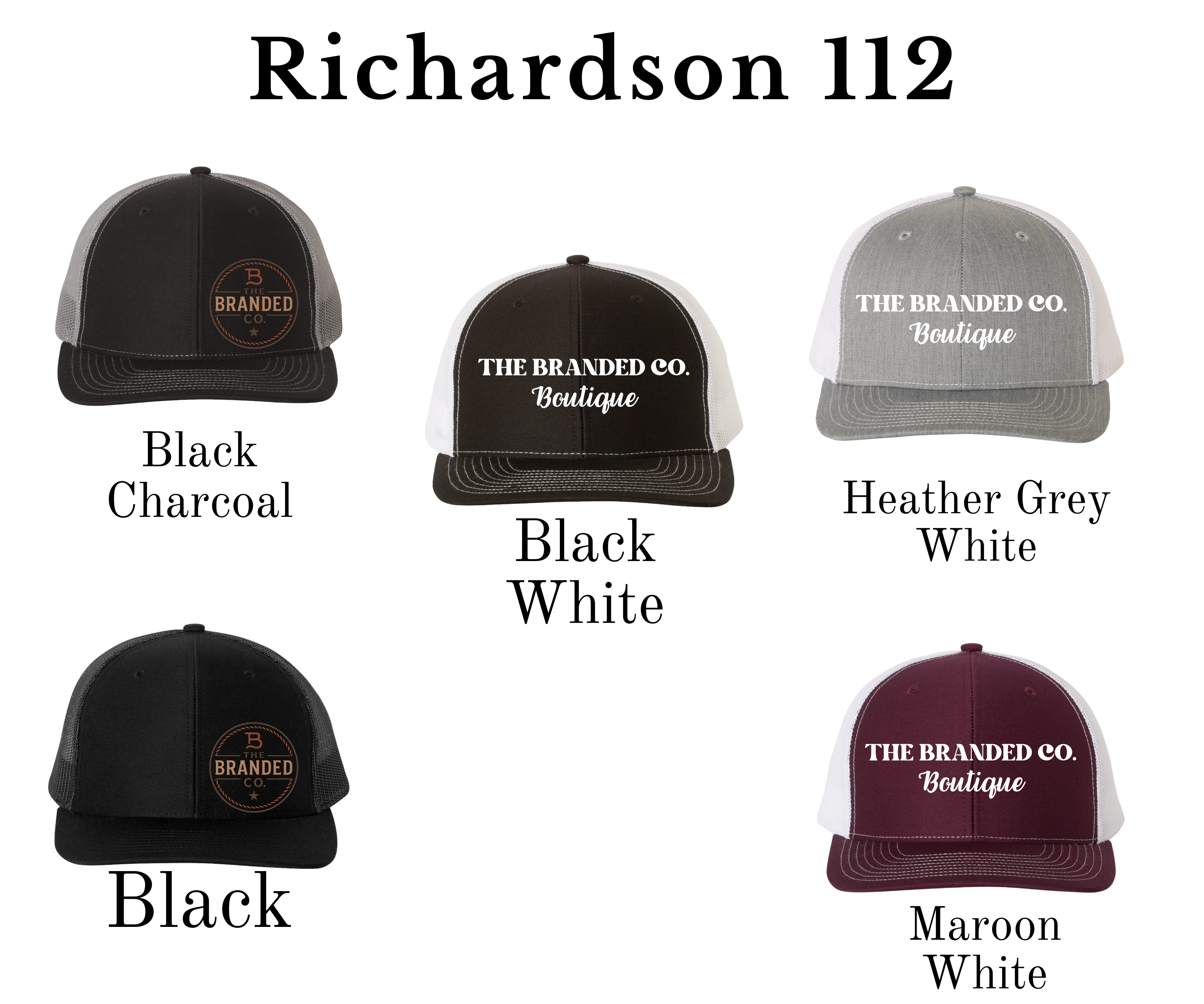 The Branded Co. Signature Logo Hat