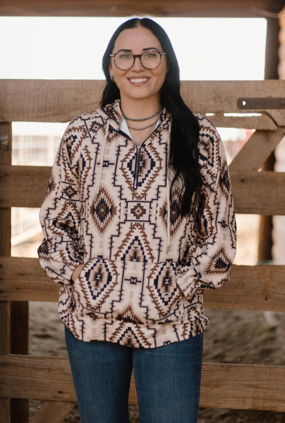 Desert Sands Oversized Pullover Sweatshirt