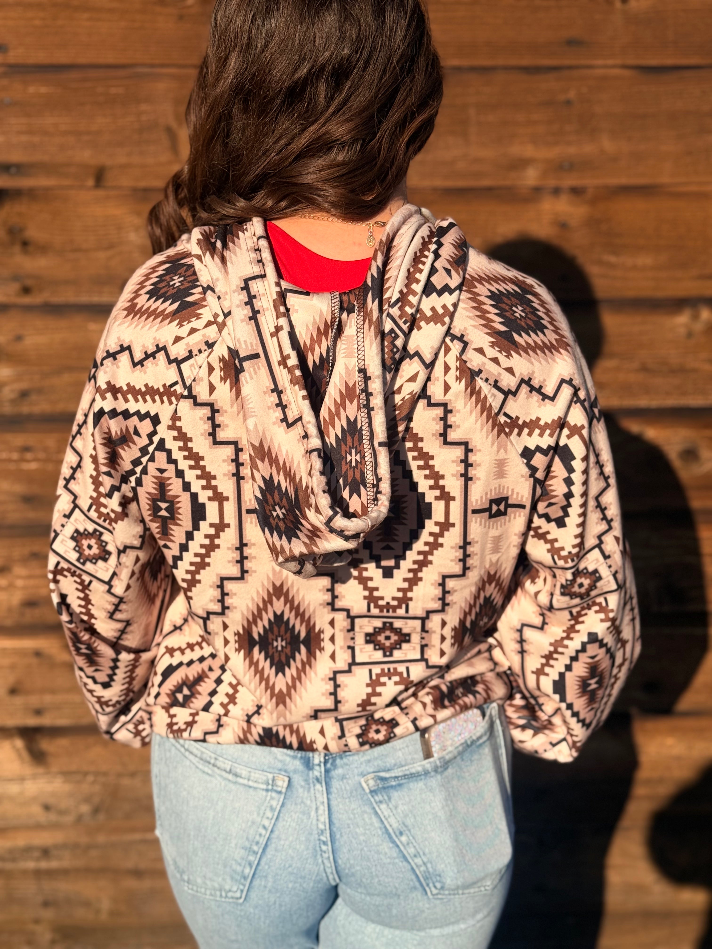 Desert Sands Oversized Pullover Sweatshirt